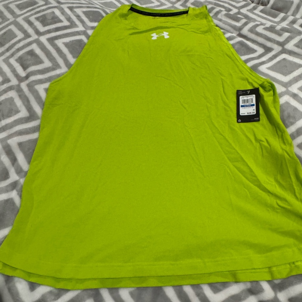 Under Armour Lime Green Tank Top